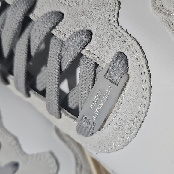 P448 x Project Sustainability White/Gray/ Sneakers Size 38 New - Picture 10 of 16